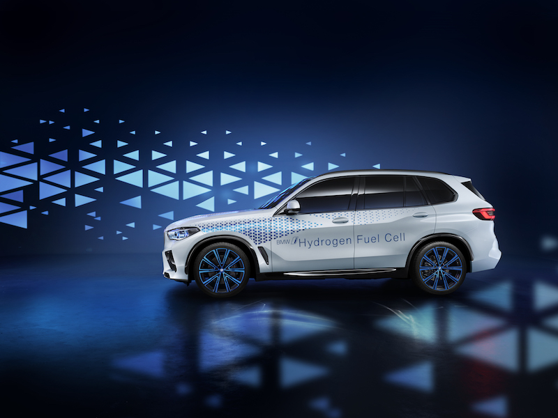 BMW i Hydrogen NEXT fuel cell development vehicle