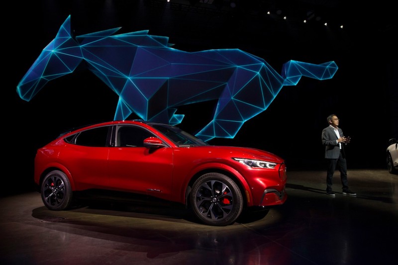 Ford Mustang Mach-E LA Auto Show 2019