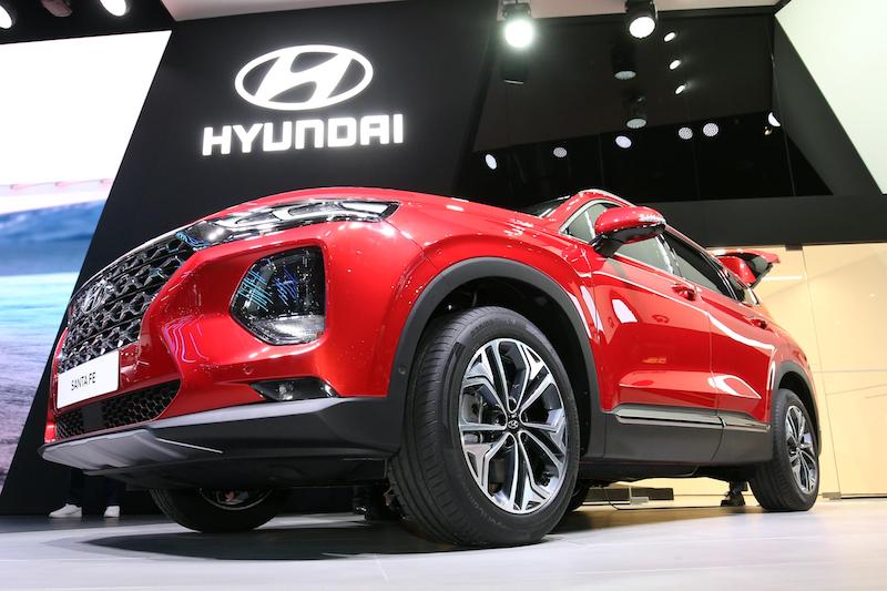 Hyundai Santa Fe at Geneva 2018